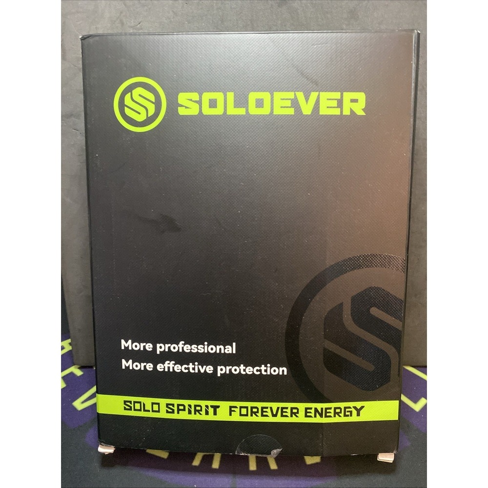 SOLOEVER Unisex Work Back Brace Adjustable Support Belt XL Open Box F1